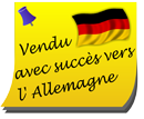 Vendu avec succès vers lAllemagne