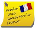 vendu avec succes vers la France