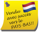 vendu avec succes vers le pays bas